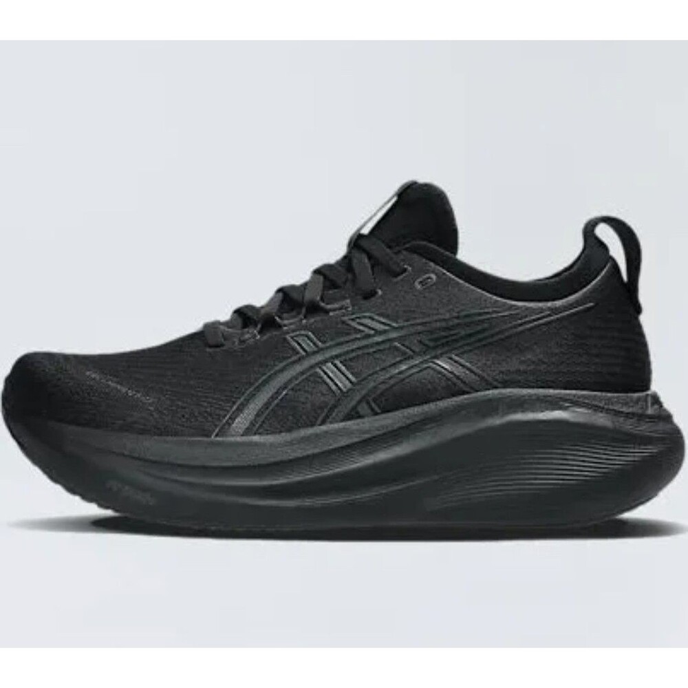 ASICS Gel-Nimbus 27 Black Graphite Grey Men’s Size 7 Retail $165 Running Shoes